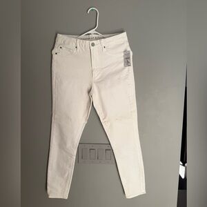 Nordstrom Women's Cream Skinny Jeans